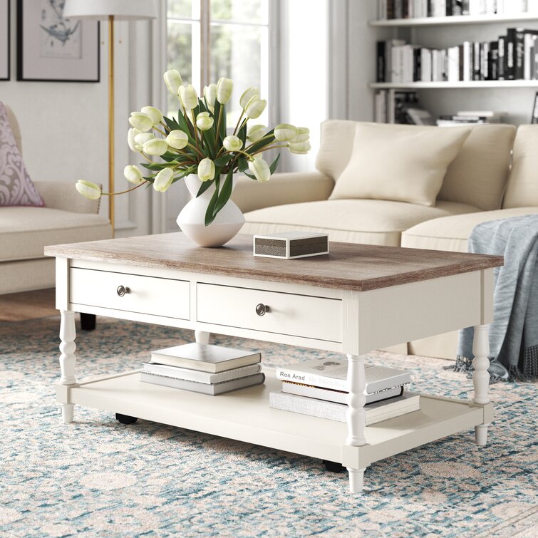 Lorraine coffee online table wayfair